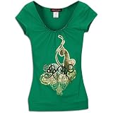Baby Phat - Baby Phat Women's Shirred Scoop Neck Tee