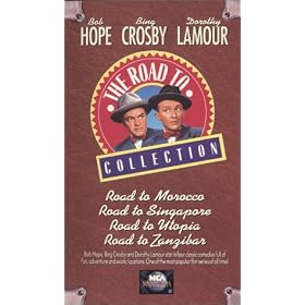 The Road to Collection: (Road to Morocco / Road to Singapore / Road to Utopia / Road to Zanzibar) [VHS]