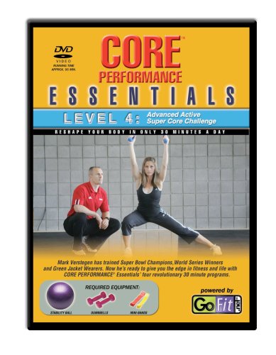 GoFit Core Essentials DVD & Training Card - Level 4