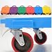 Sporting Goods : 16" Red Multi-Terrain Caster Scooter Board (Set of 6)
