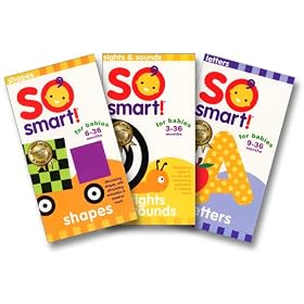 So Smart - Triplets (3 Pak With Sights & Sounds/Shapes/Letters) [VHS]