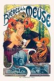 Art Poster, Bieres de le Meuse - 18.75 x 27.5