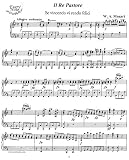 Mozart: Il Re Pastore - Se vincendo vi rendo felici - Alexander, tenor: Instantly download and print sheet music