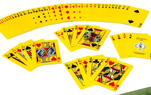 Bicycle Yellow Deck Playing Cards On Sale