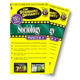 The Standard Deviants - Sociology, Parts 1 & 2 [VHS]