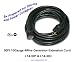 50' 10-Gauge 4-Wire SJTW Generator Extension Cord with 30 Amps Transmission Power