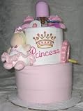 2 Tier Princess Baby Diaper Cake