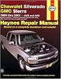 Haynes Chevrolet Silverado, GMC Sierra 1999-2001 Repair Manual