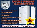 6 Window/Door Alarms - No Tools Req D
