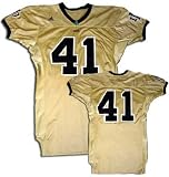 Notre Dame Fighting Irish Gold #41 Game Worn Football Jersey (46)
