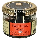 Truffliers De Rabasse France Summer Black Whole Truffles 0.90-Ounce Jar