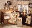 Eddie Bauer 4 Piece Crib Set Teddy Bear
