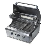 Capital Titanium Series 26 Inch Built-in Gas Grill W/ Rotisserie LP