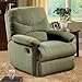 Plush Recliner in Sage Green