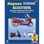 Scooters,Automatic Transmission 50 to 250cc (Hayne's Automotive Repair Manual) book cover