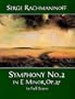Symphony No. 2 In E Minor, Op. 27, in Full Score (Dover Music Scores)