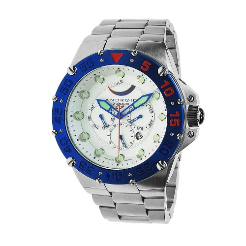 Android Divemaster Enforcer Automatic Stainless Steel Bracelet Watch