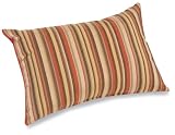 Outdoor Living : Strathwood Reversible Throw Pillow, 19-by-12-Inch, Garnet/Woodland