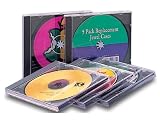 Electronics : CE CD duo clear jewel cases, PACK of 5