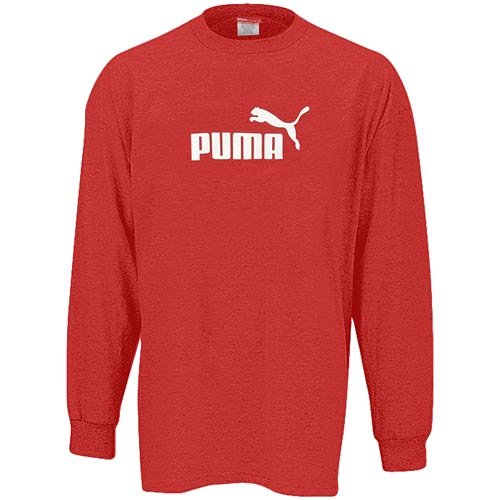 Puma Men's #1 Logo Long Sleeve Tee