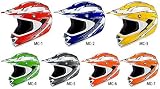 HJC Kane Youth Boys CL-X5NY Dirt Bike Motorcycle Helmet - 2008 Model