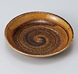 飴斑点4.0皿　5個組 【美濃焼　和皿】