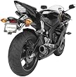 06-12 YAMAHA YZF-R6: TWO BROTHERS M-2 V.A.L.E. SLIP ON EXHAUST - CARBON FIBER (BLACK)