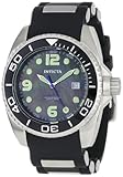 Invicta Swiss Quartz Black & Silver-tone Mens Watch 0492