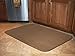 House, Home and More Skid-Resistant Carpet Indoor Area Rug Floor Mat - Toffee Brown - 2 Ft X 3 Ft - Non Slip Rubber Backing, Stain Resistant, Dog Friendly, Living Room Bedroom Kitchen Entryway