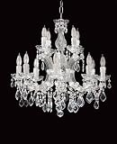 Chandelier - Crystal / Chrome Finish