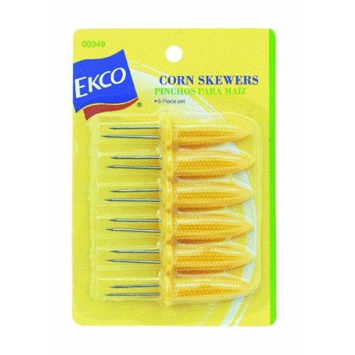 World Kitchen/Ekco 1046275 6-piece Corn Skewer Set