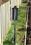 36 Inch Black (set Of 4) Patio Deck Tiki Torch