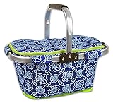 DII Insulated Market Basket or Picnic Tote, Perfect for Holidays Parties,Farmers Markets,BBQ's, Groc
