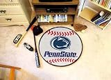 Penn State Baseball 29 Round Floor Mat (Rug) - Penn State Nittany Lions NCAA College Athletics