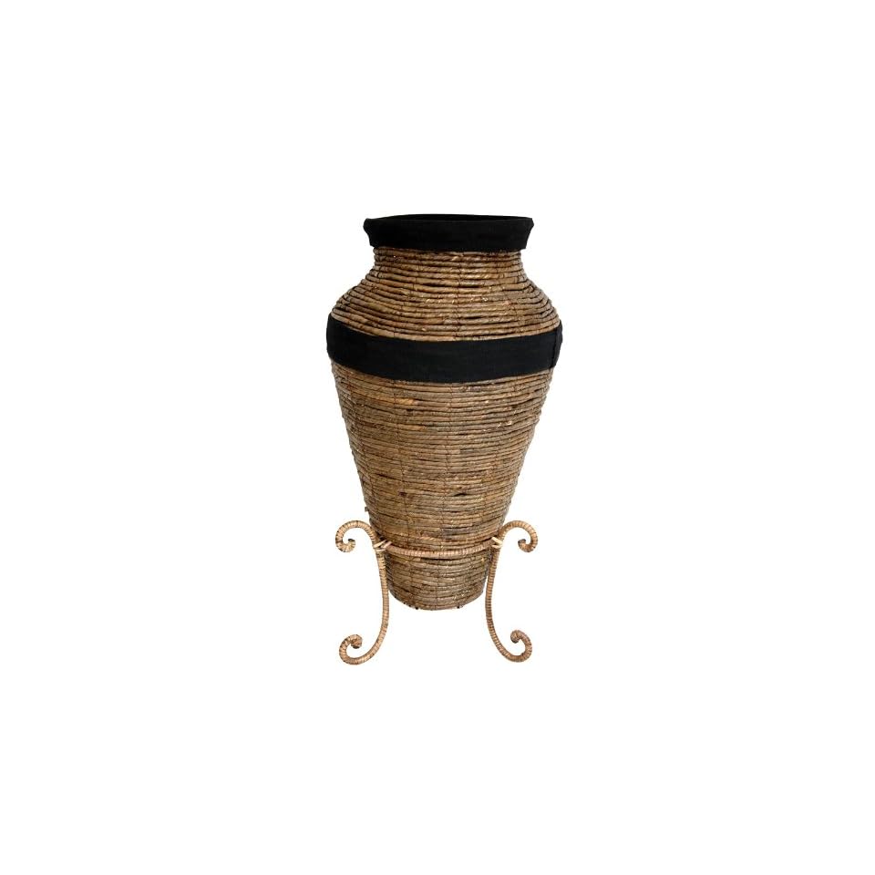 Extra Large Size Decorative Accents 28 Banana Leaf Steel Rattan