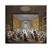 The Subscription Ball In The Haymarket by Giuseppe Grisoni poster print,16 in. x 15 in.