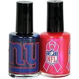 KE Specialties New York Giants Breast Cancer Nail Polish