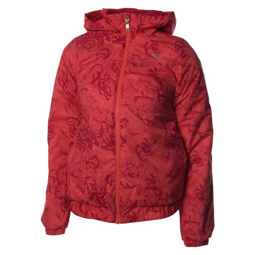 PUMA Kinder Girls Sportslifestyle Jacke, geranium red, 128, 813664 01 Preisvergleich