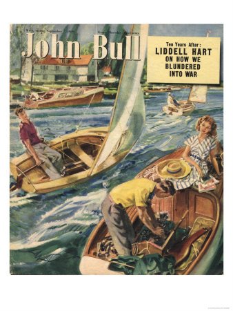 John Bull, Sailing Boats Magazine, UK, 1949 Premium 