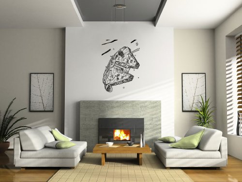 millennium falcon wall art