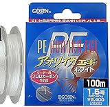 ゴーセン(GOSEN) PEアオリイカエギ 100m ホワイト 1号 GS-470