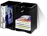 CD / DVD Stackable and Wall Mountable Storage Rack