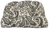 Pennington Black Pearl Spun Wicker Chair Cushion