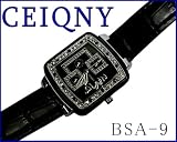 【CEIQNY】ファッション腕時計BSA-9(ブラック)