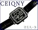 【CEIQNY】ファッション腕時計BSA-9(ブラック): 製品番号 BSA-9(ブラック) *ムーブメント クオーツ カラー 文字盤:パールホワイト、ケース:ホワイト、ブラック *サイズ 【BSA-9】 文字盤:約 縦23mm 横23mmケース:約 縦35mm 横35mm 厚さ 約 7mmベルト...