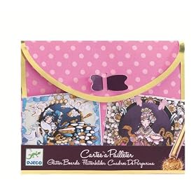 Cartes � pailleter Reine des neiges