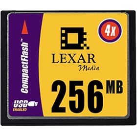 Lexar - Flash memory card - 256 MB - CompactFlash