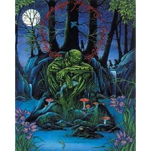 Lord of the Rings Gollum art print Black Wood-Mounted Poster scary RARE 16