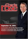 Charlie Rose with Lleyton Hewitt; David Kaplan; Jane Goodall (September 10, 2001)
