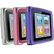 H&V-3xSilicone Rubber Case for iPod Nano 6G 6th Gen-Available in 10 Colors (choose via contact seller)